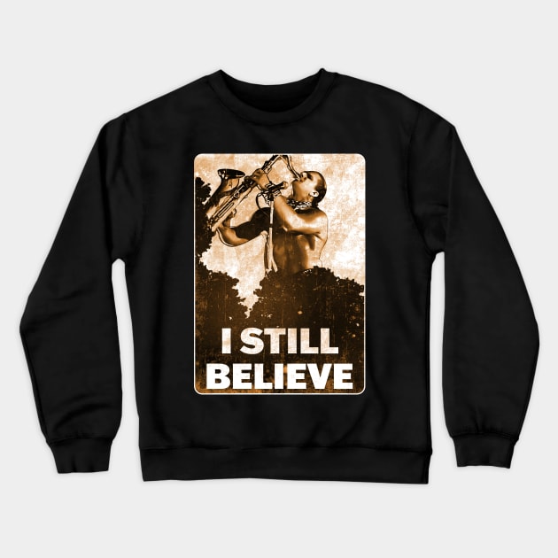 Sax Man Crewneck Sweatshirt by CoDDesigns